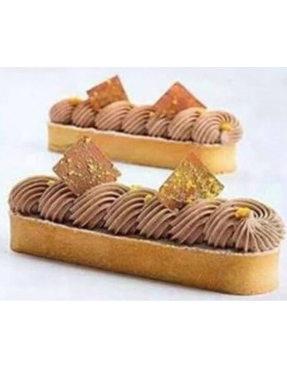 NIB 15-Piece Professional Oval Perforated Tartlet Mold Set - Picture 11 of 12